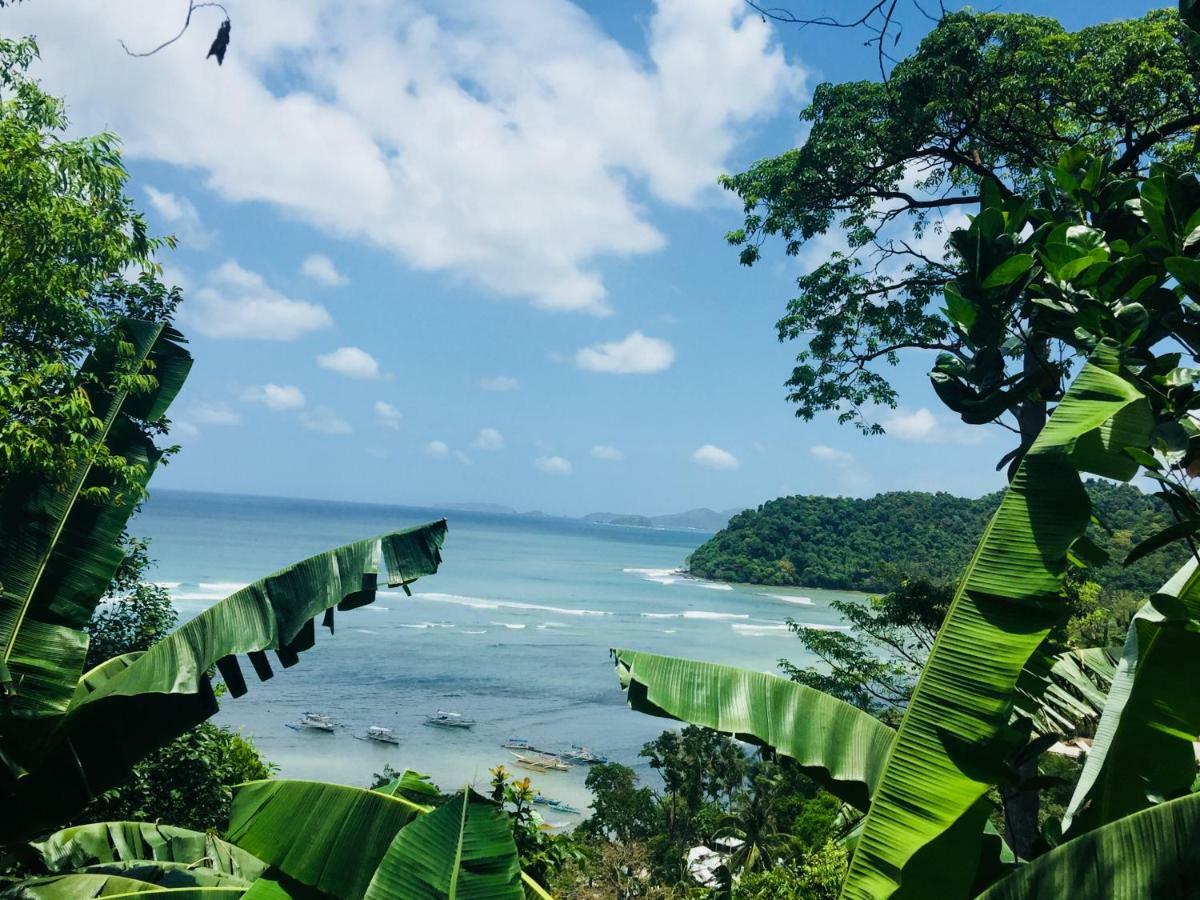Camp Talusi Hilltop Overlooking El Nido Exterior foto
